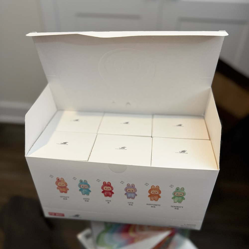 Authentic Labubu Big Into Energy Whole Set. 6 Labubus. Open box. No secret/Black - Picture 3 of 8